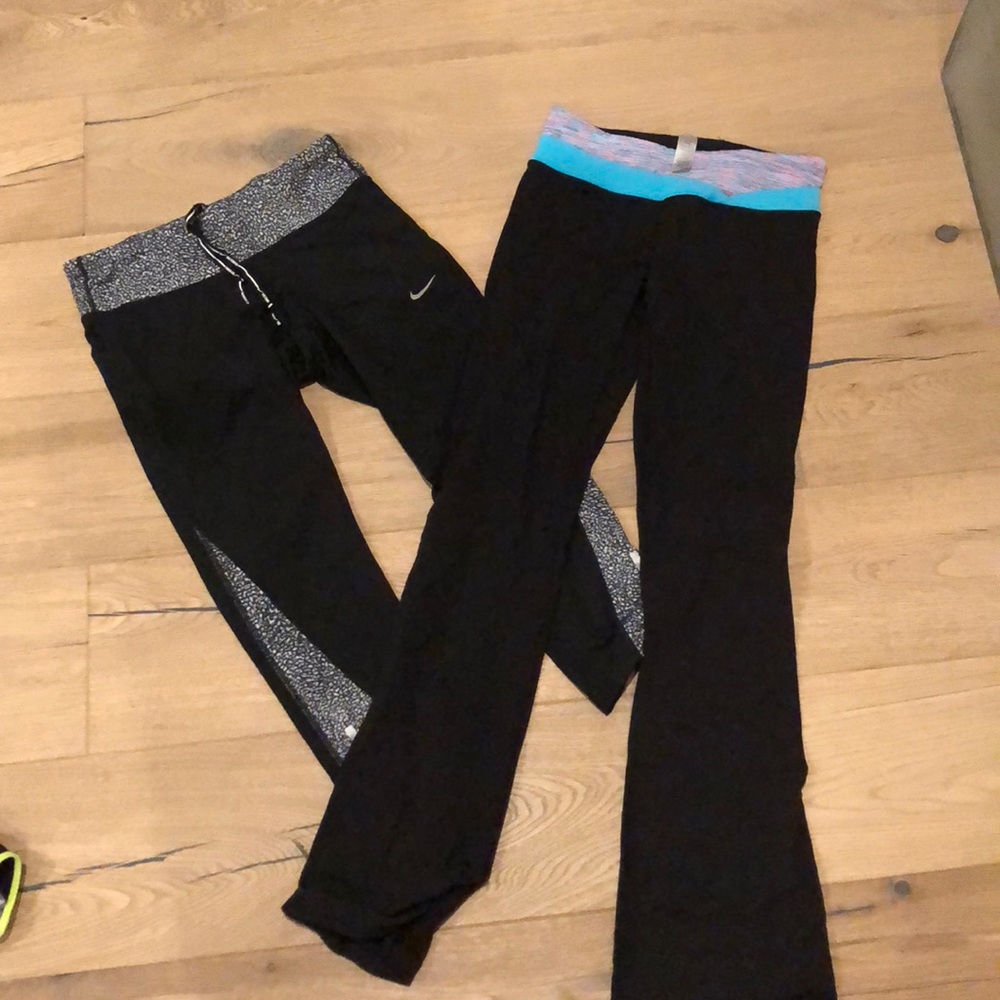 nike and lulu lemon leggings